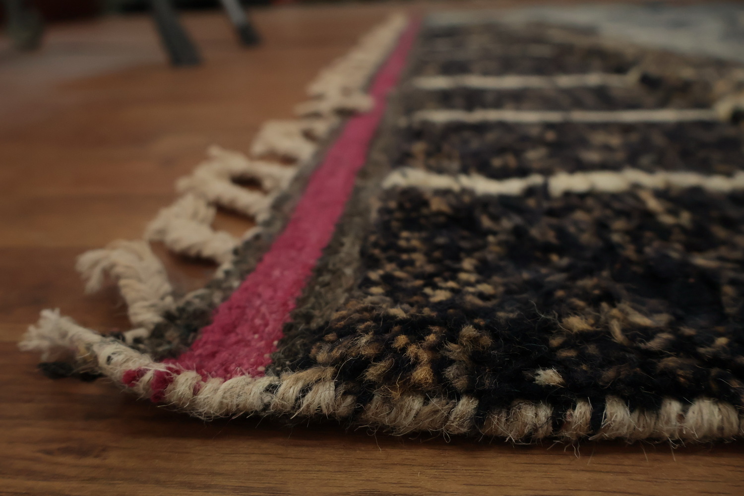 Vibrant Artistic Moroccan Area Rug 9x13 with Geometric Color Blocks