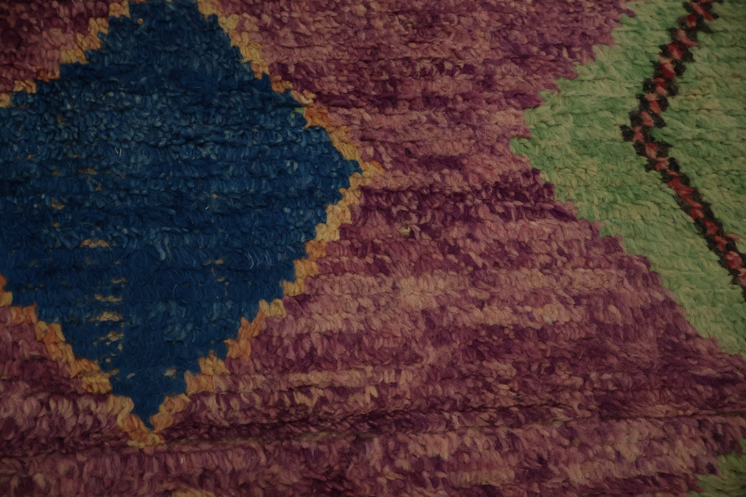 Geometric Moroccan Handmade Area Rug 9x13