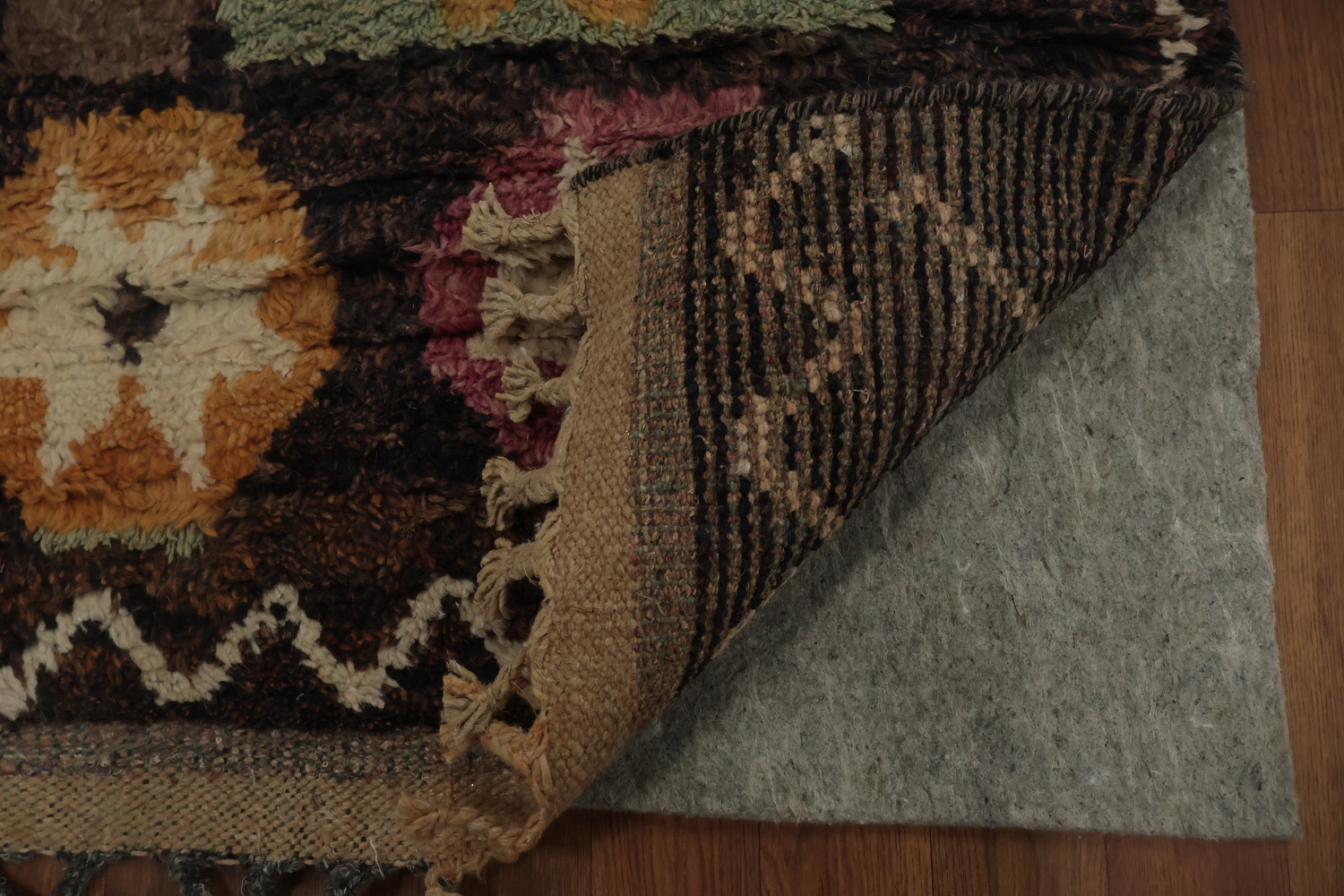 Tribal Motif Moroccan Area Rug 9x13 for Your Living Space