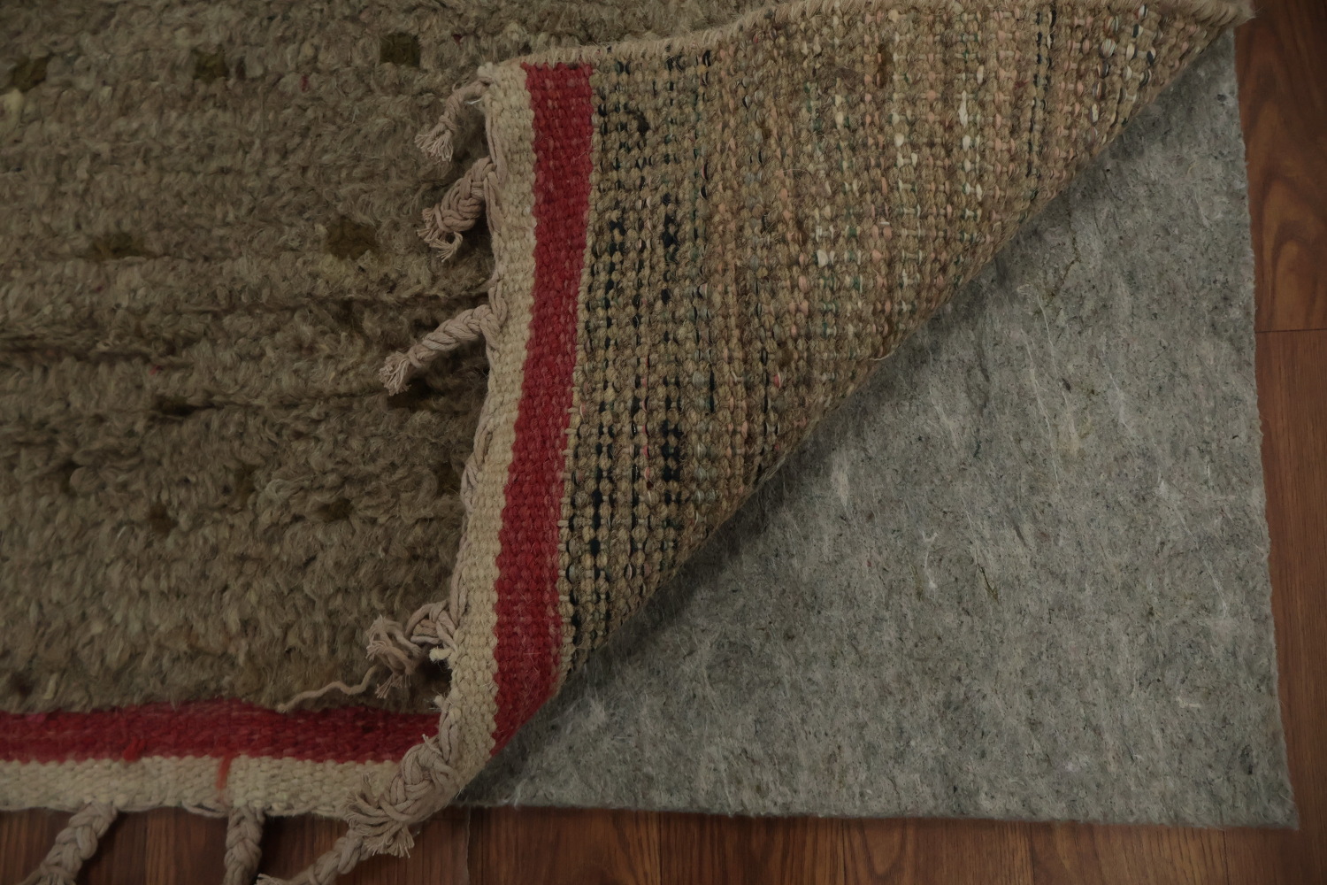 Geometric Elegance Handcrafted Moroccan Area Rug 8x11