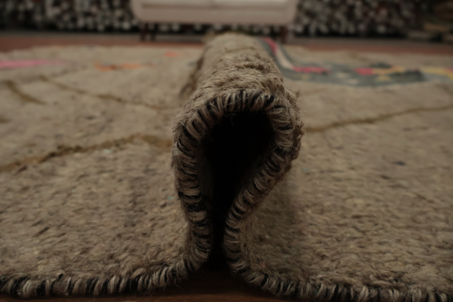 Handmade Moroccan Wool Area Rug 8x11