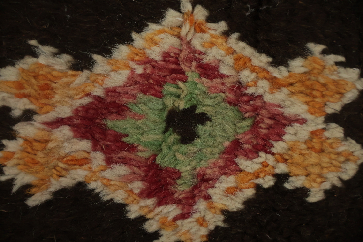 Geometric Moroccan Handmade Area Rug 7x11