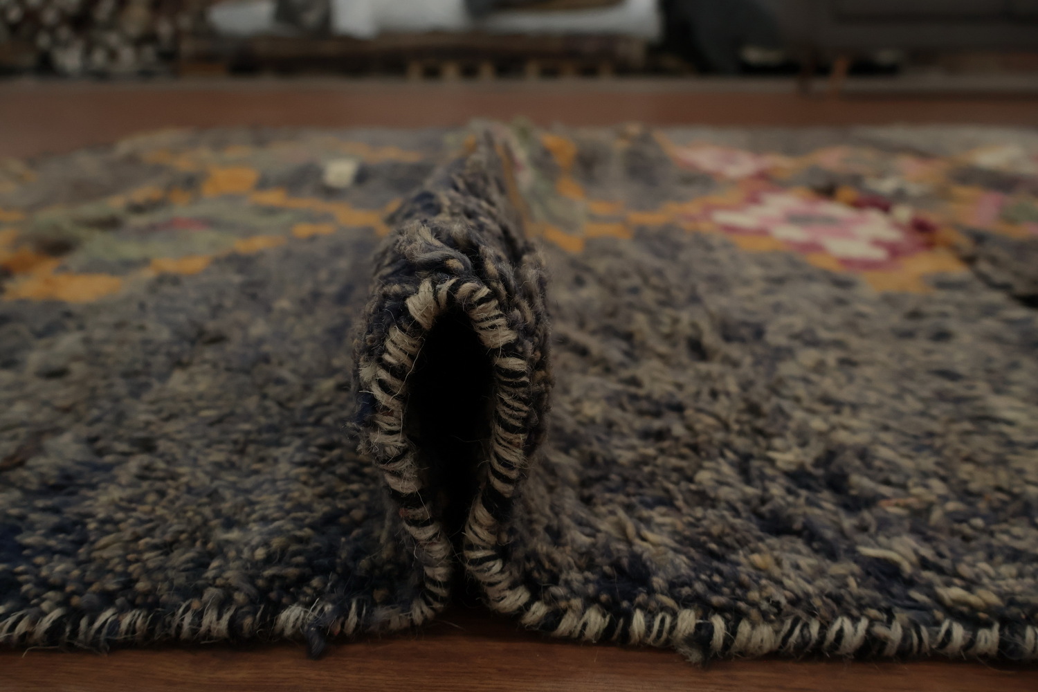 Luxury Moroccan Area Rug 6x10 with Unique Geometric Motif