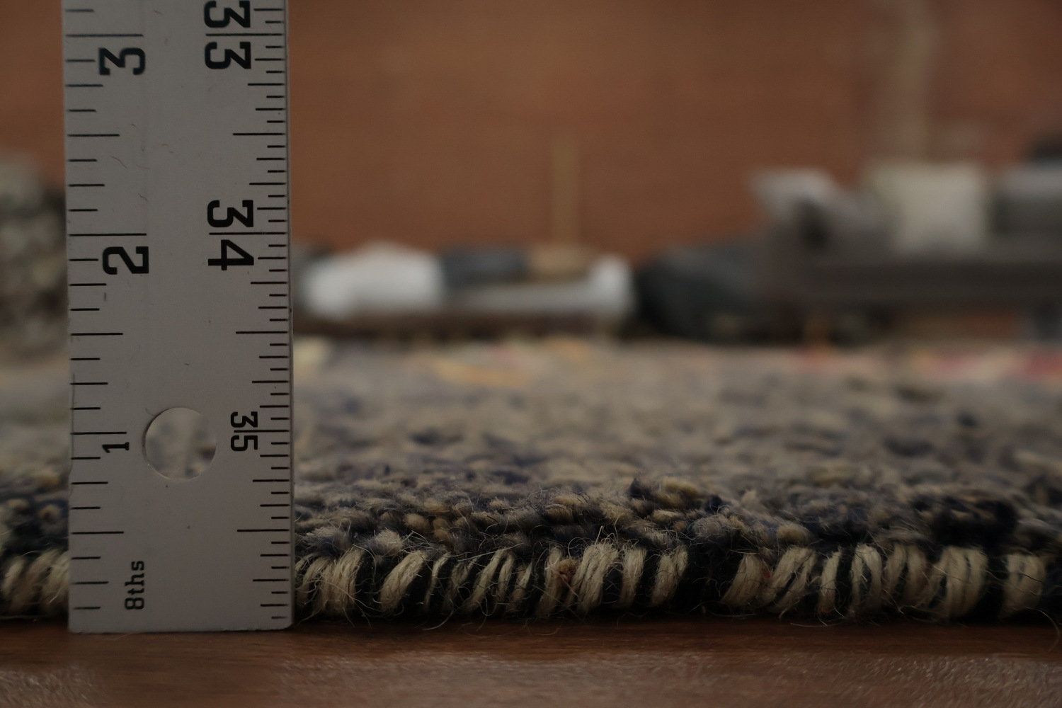 Luxury Moroccan Area Rug 6x10 with Unique Geometric Motif