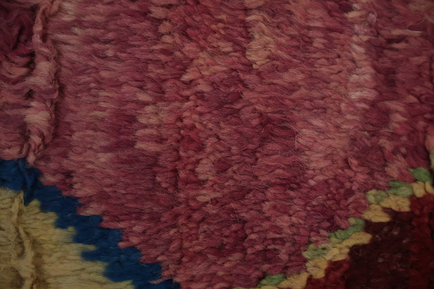 Colorful Moroccan Area Rug 7x11 with Intriguing Geometric Designs