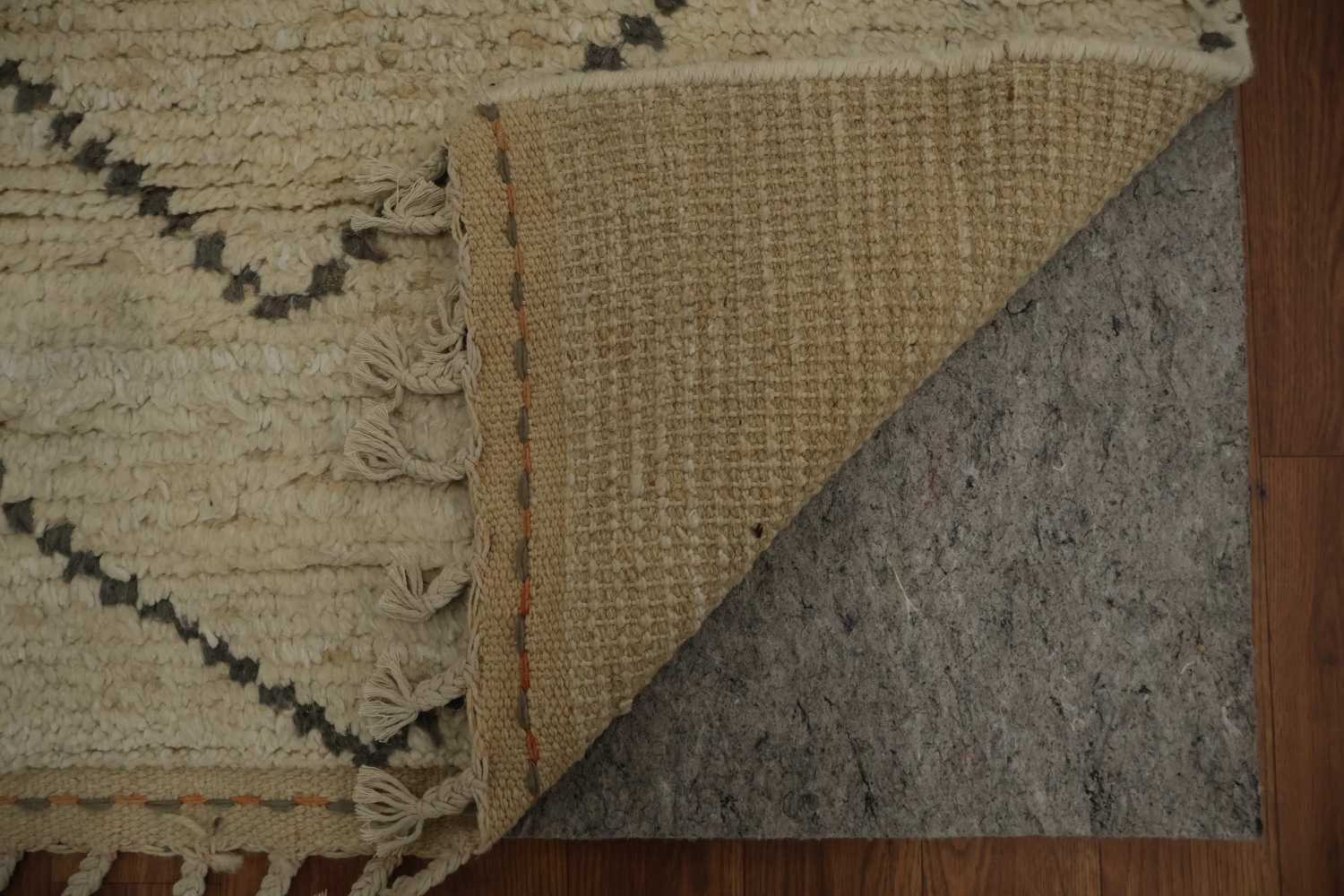 Wool Moroccan Handmade Area Rug 7x11