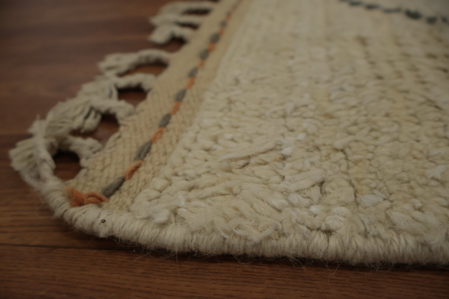 Wool Moroccan Handmade Area Rug 7x11