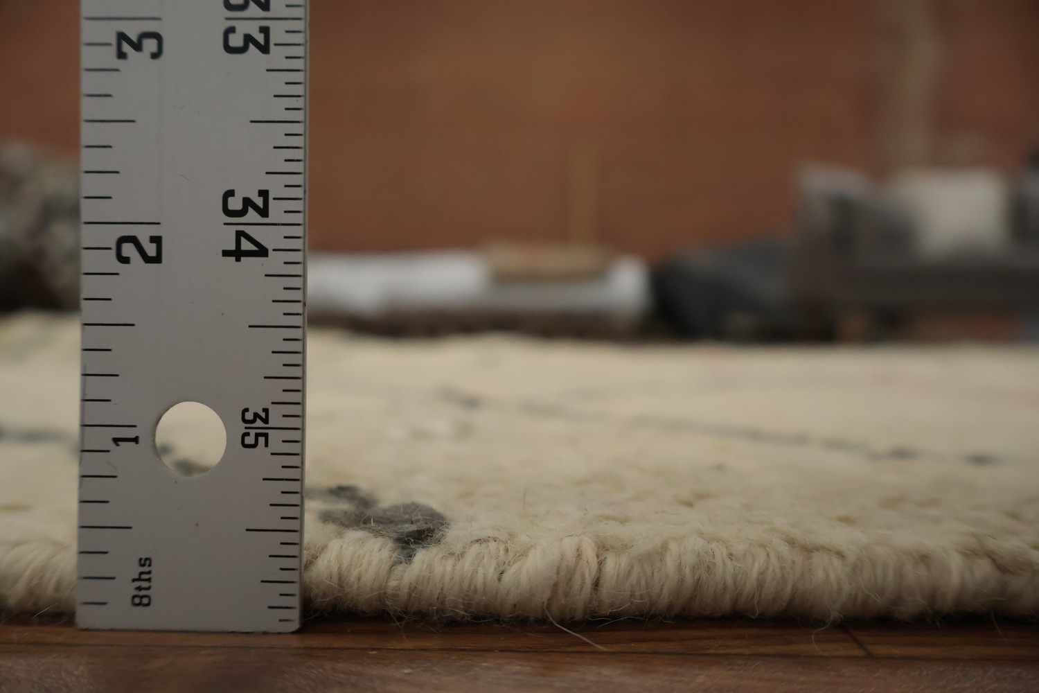 Wool Moroccan Handmade Area Rug 7x11