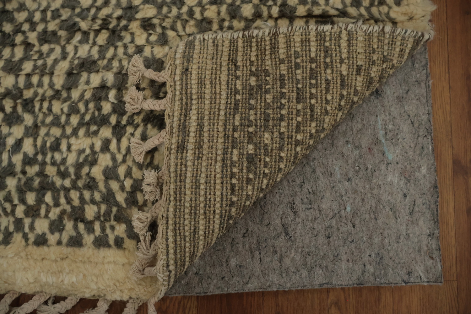 Handmade Moroccan Wool Area Rug 9x13