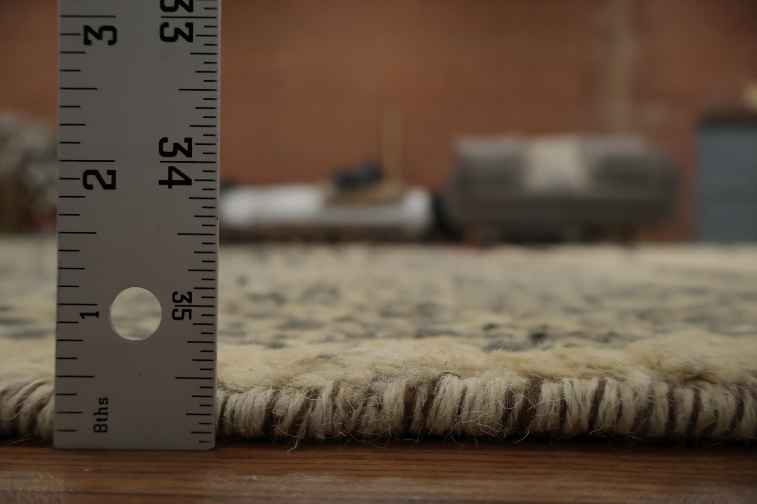 Handmade Moroccan Wool Area Rug 9x13