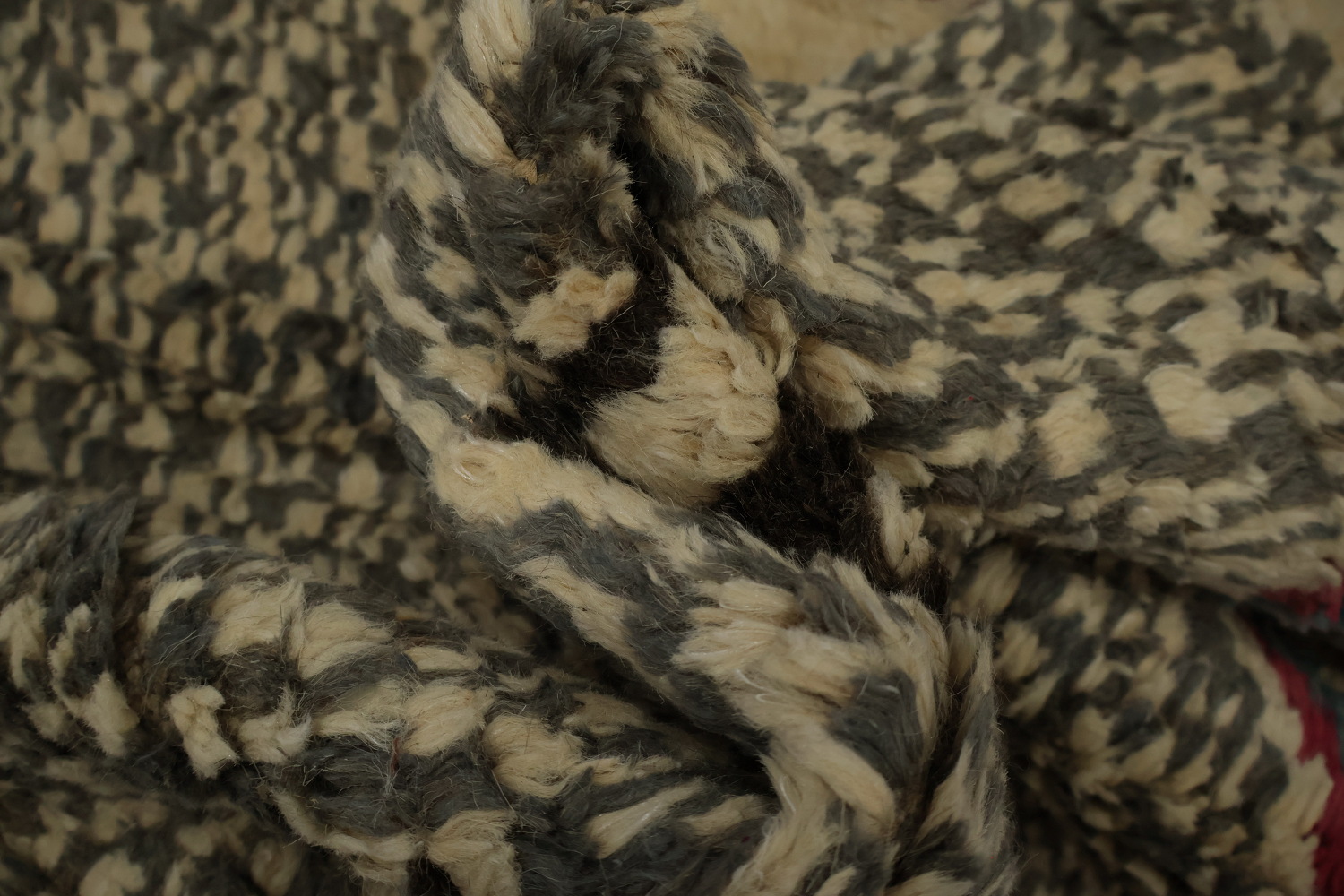 Handmade Moroccan Wool Area Rug 9x13