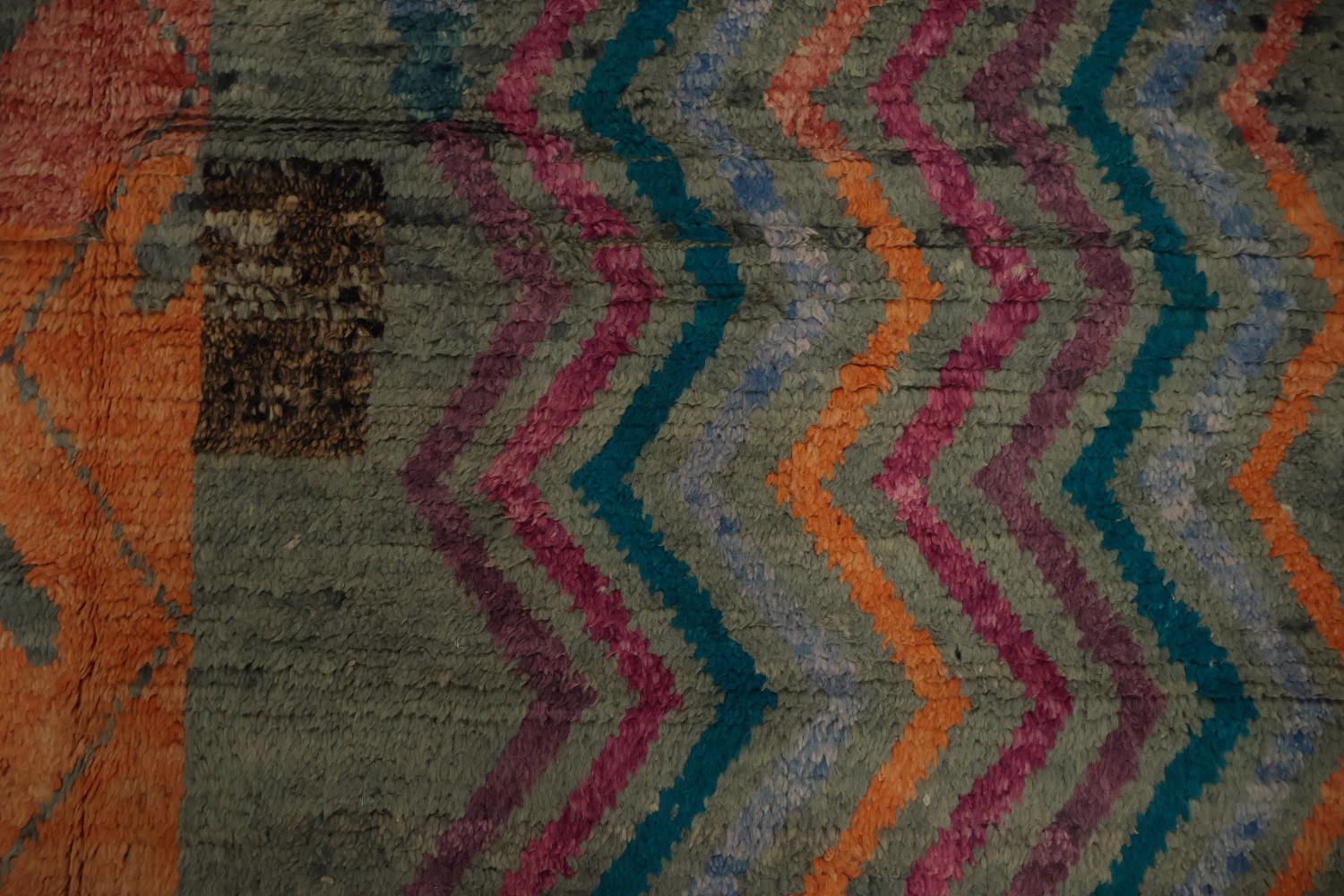 Chevron Moroccan Oriental Area Rug 8x11