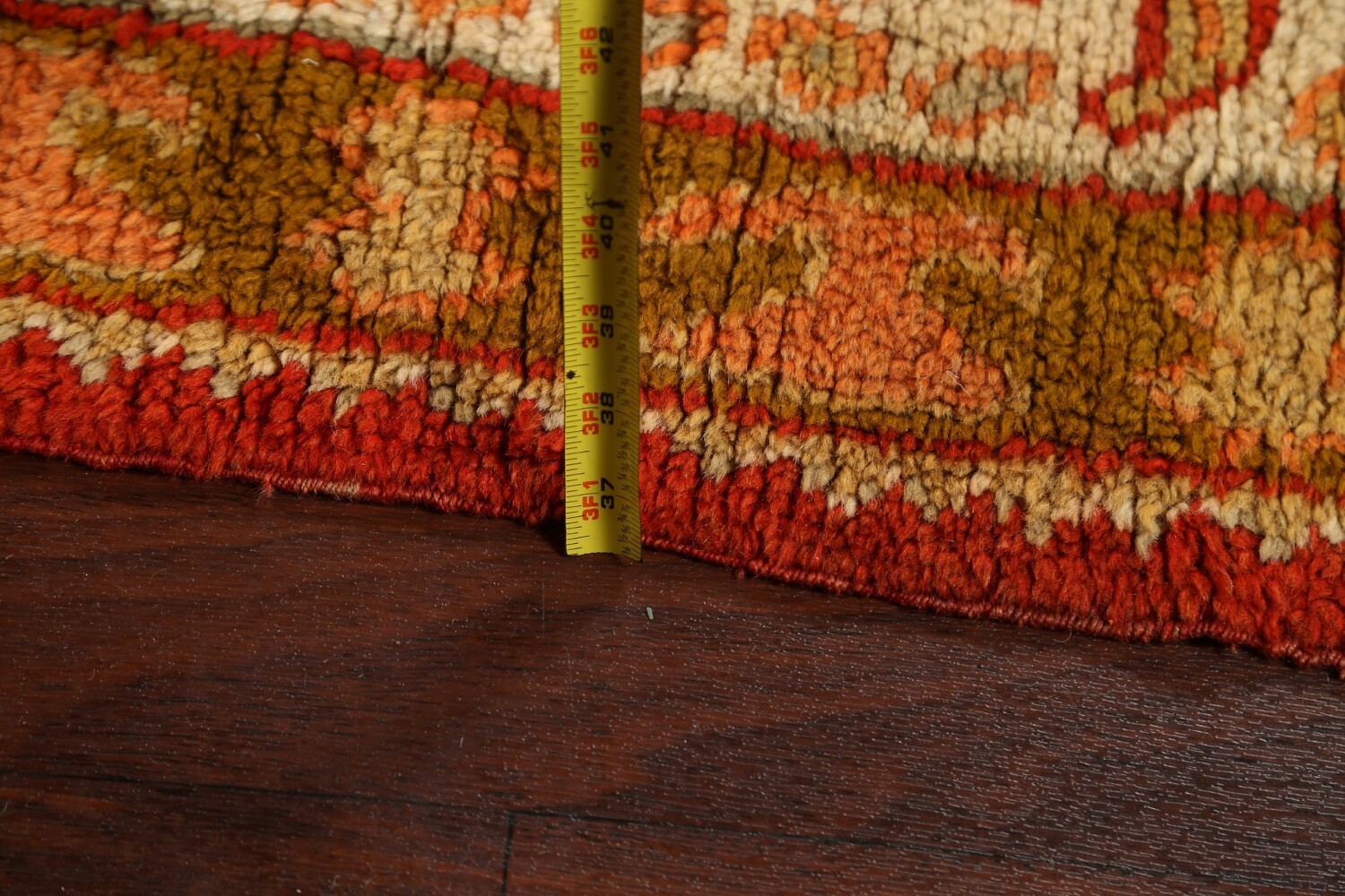 Antique Vegetable Dye Oushak Oriental Area Rug 10x14