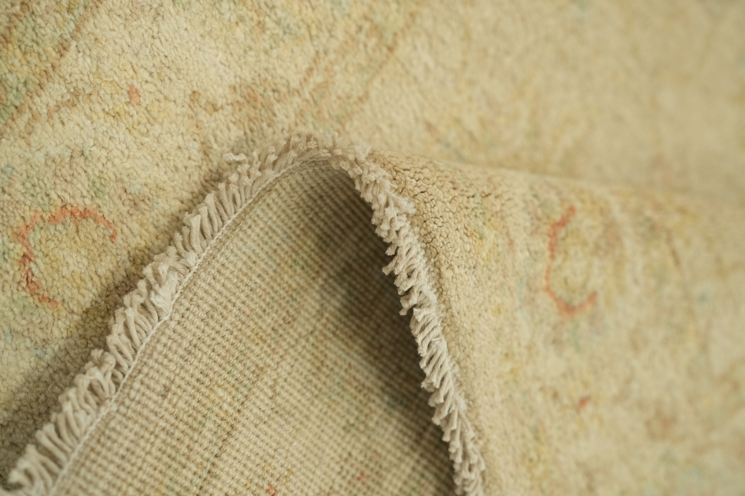 Vegetable Dye Peshawar Chobi Wool Runner Rug 3x10