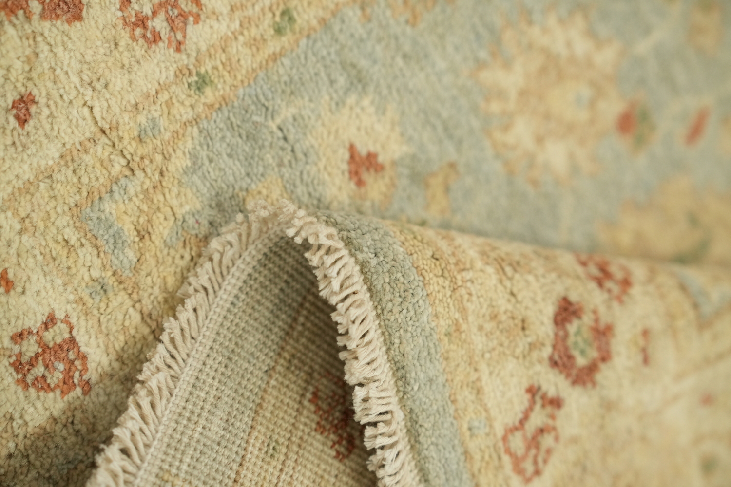 Vegetable Dye Peshawar Chobi Oriental Runner Rug 3x10