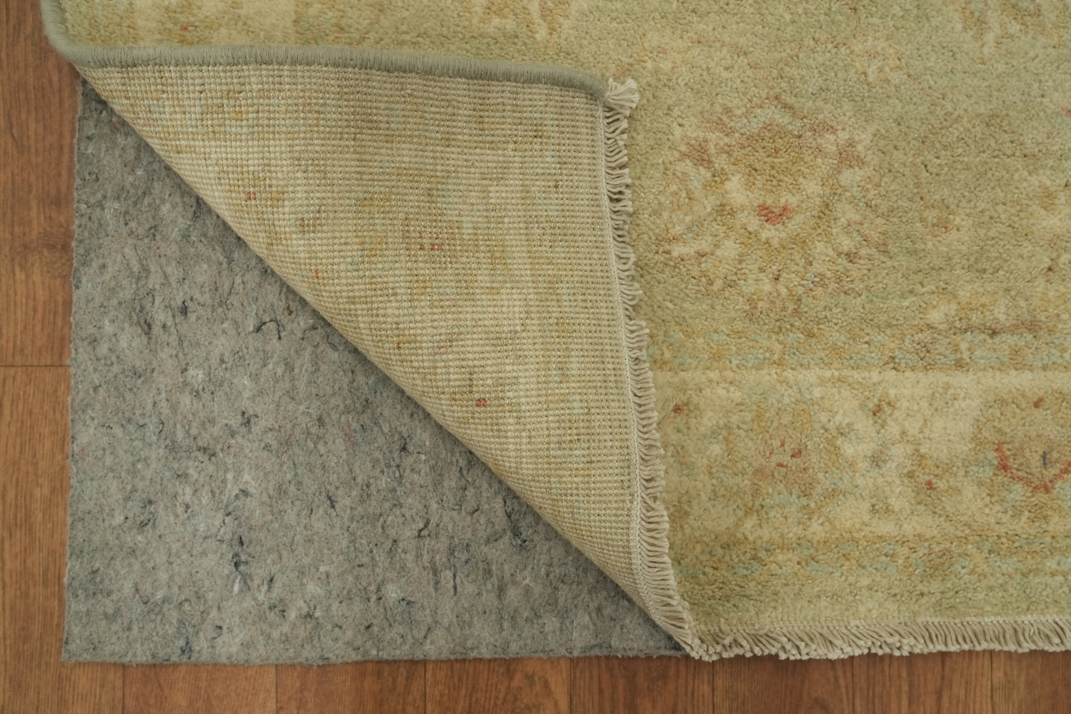 Vegetable Dye Peshawar Chobi Handmade Runner Rug 3x10