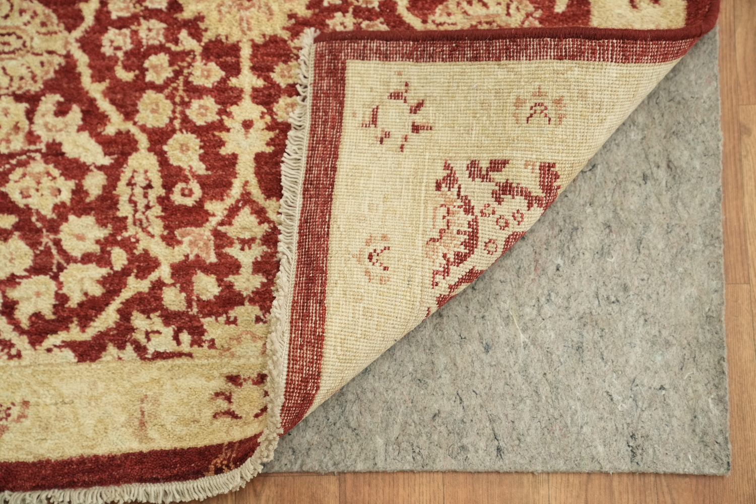 Vegetable Dye Peshawar Chobi Handmade Runner Rug 3x10