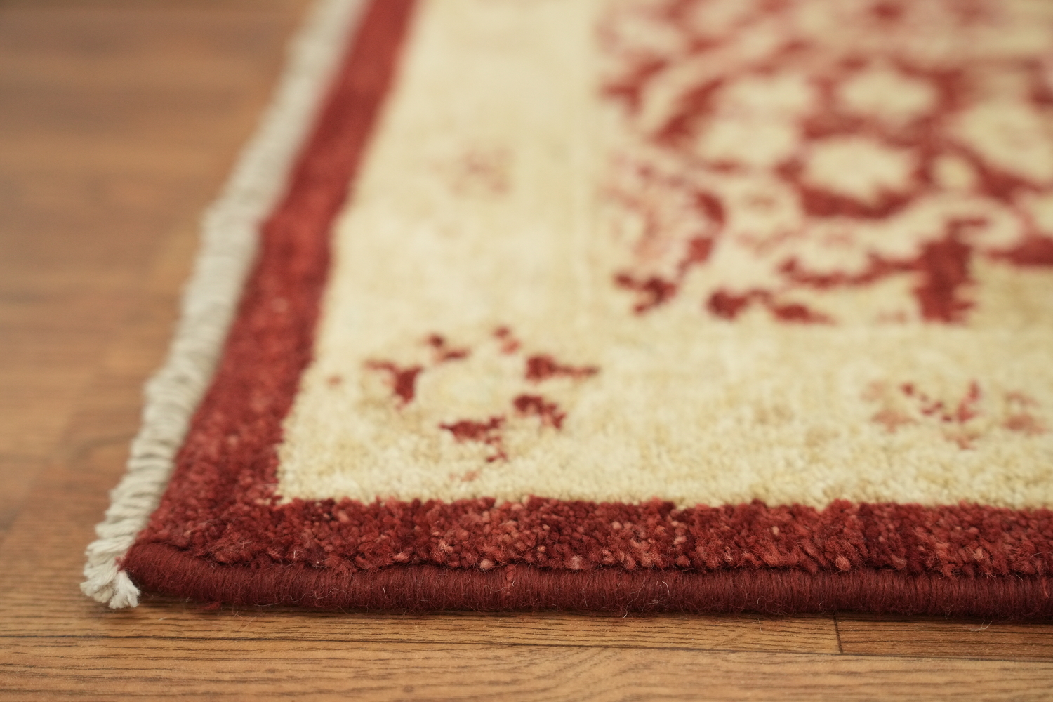 Vegetable Dye Peshawar Chobi Handmade Runner Rug 3x10
