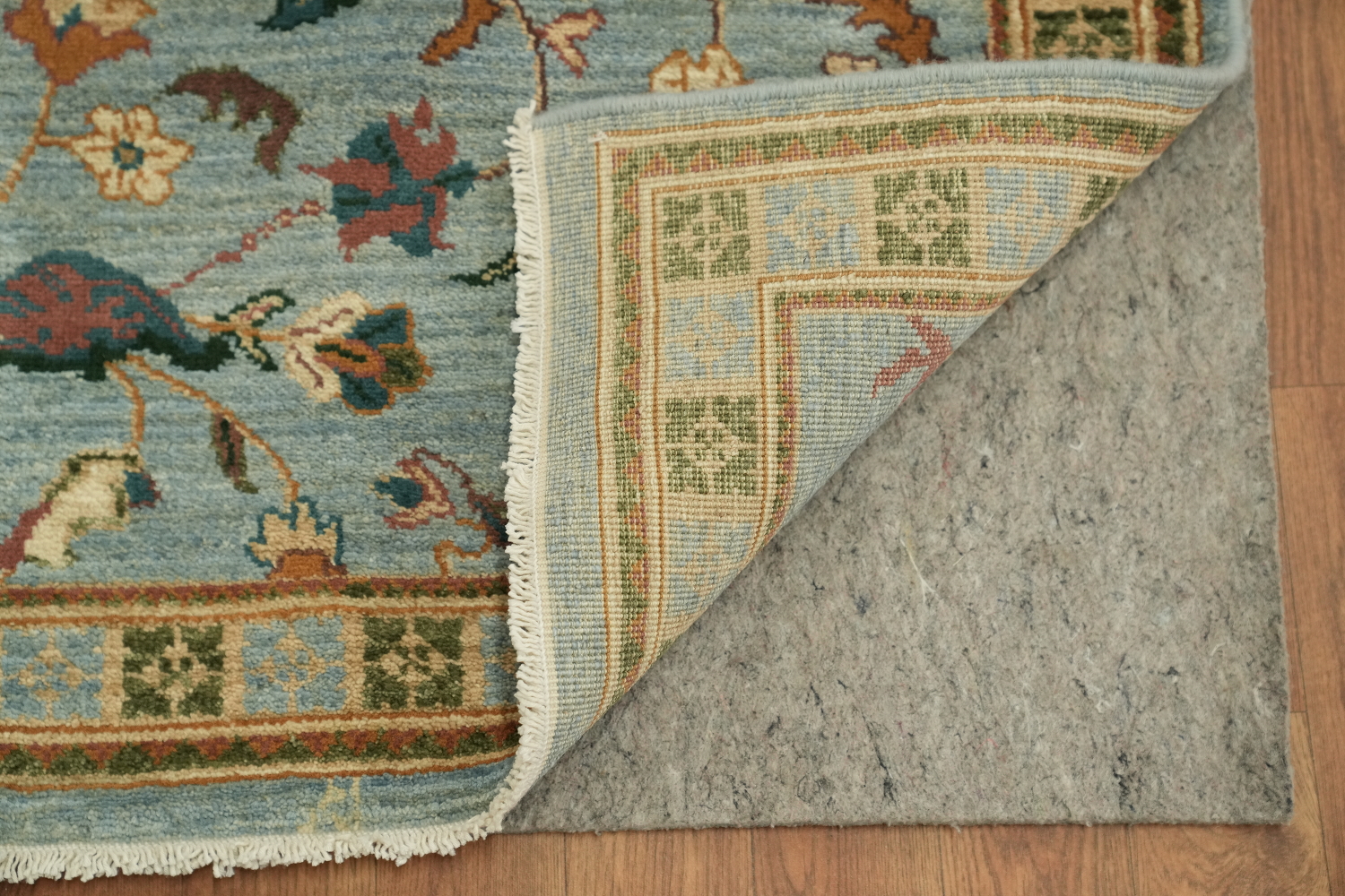 Vegetable Dye Peshawar Chobi Wool Runner Rug 3x10