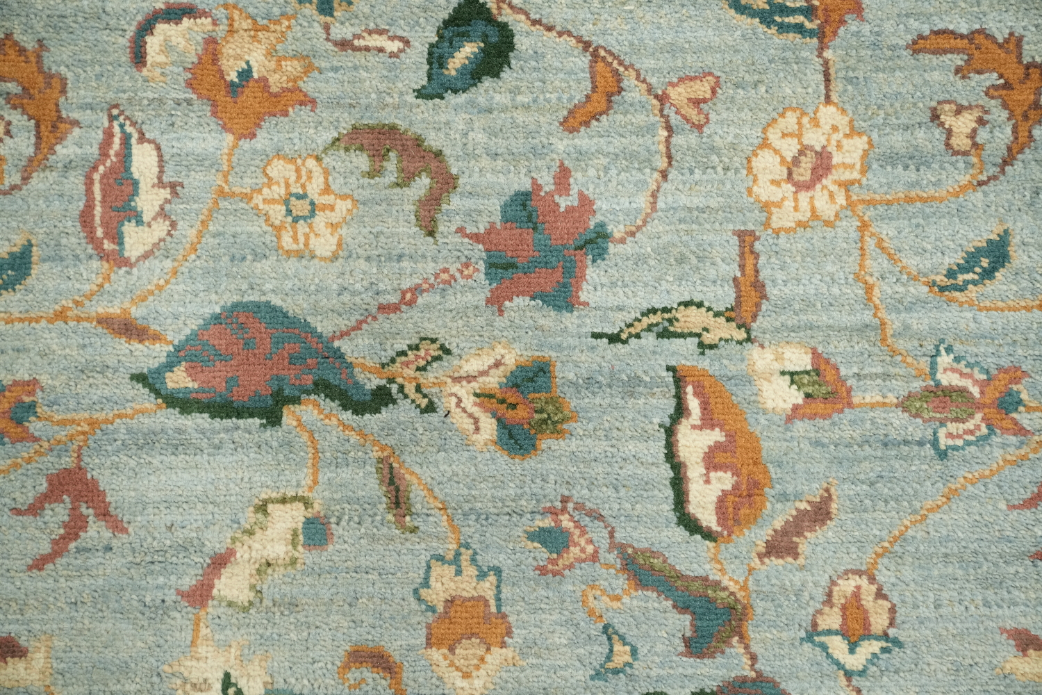 Vegetable Dye Peshawar Chobi Wool Runner Rug 3x10