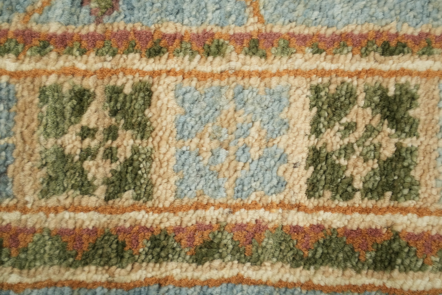 Vegetable Dye Peshawar Chobi Wool Runner Rug 3x10