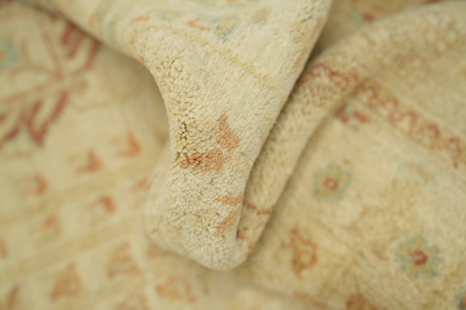 Vegetable Dye Peshawar Chobi Wool Area Rug 5x8