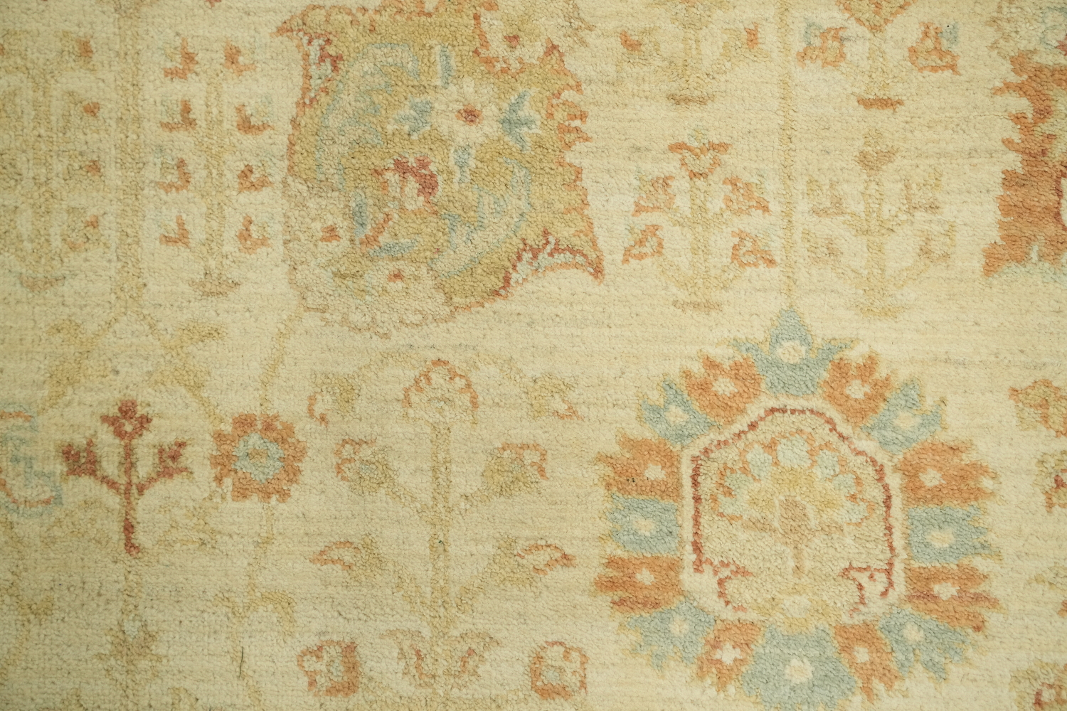 Vegetable Dye Peshawar Chobi Wool Area Rug 5x8