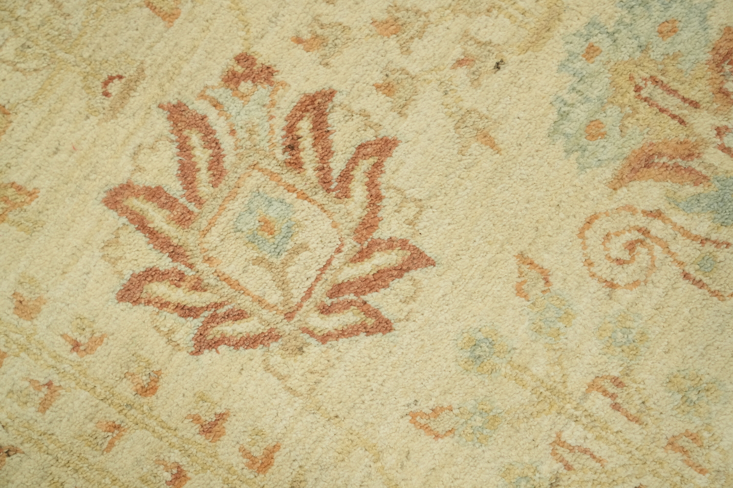 Vegetable Dye Peshawar Chobi Wool Area Rug 5x8