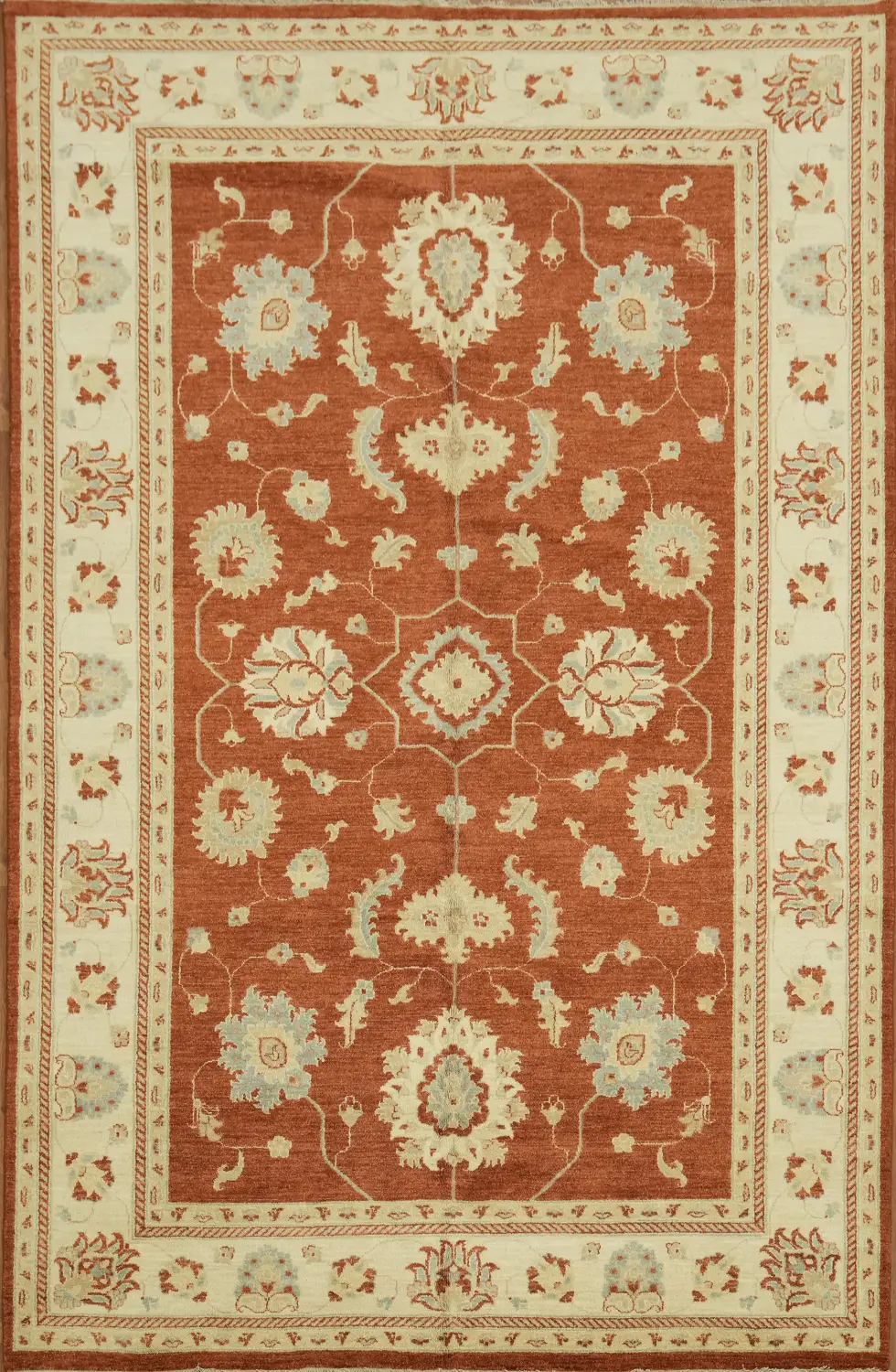 Luxury Traditional patterns in stunning Rust warm shades 6x10