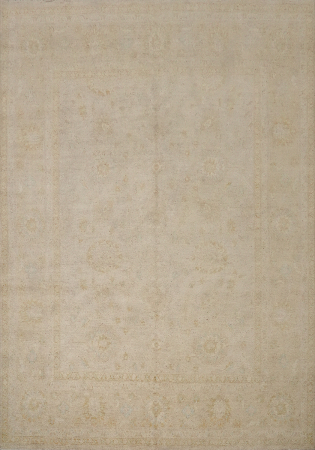 Vegetable Dye Peshawar Chobi Oriental Area Rug 8x9