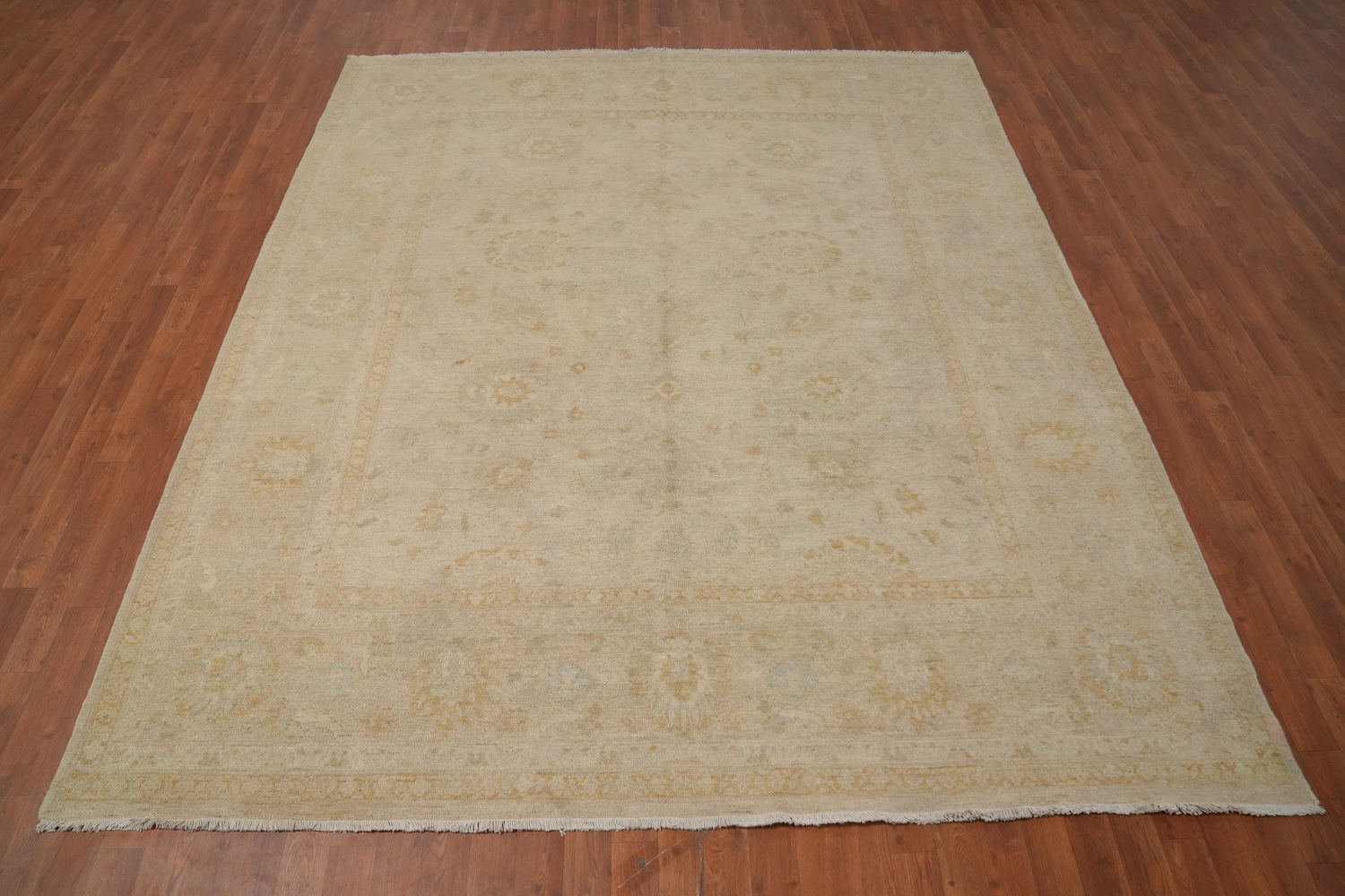Vegetable Dye Peshawar Chobi Oriental Area Rug 8x9