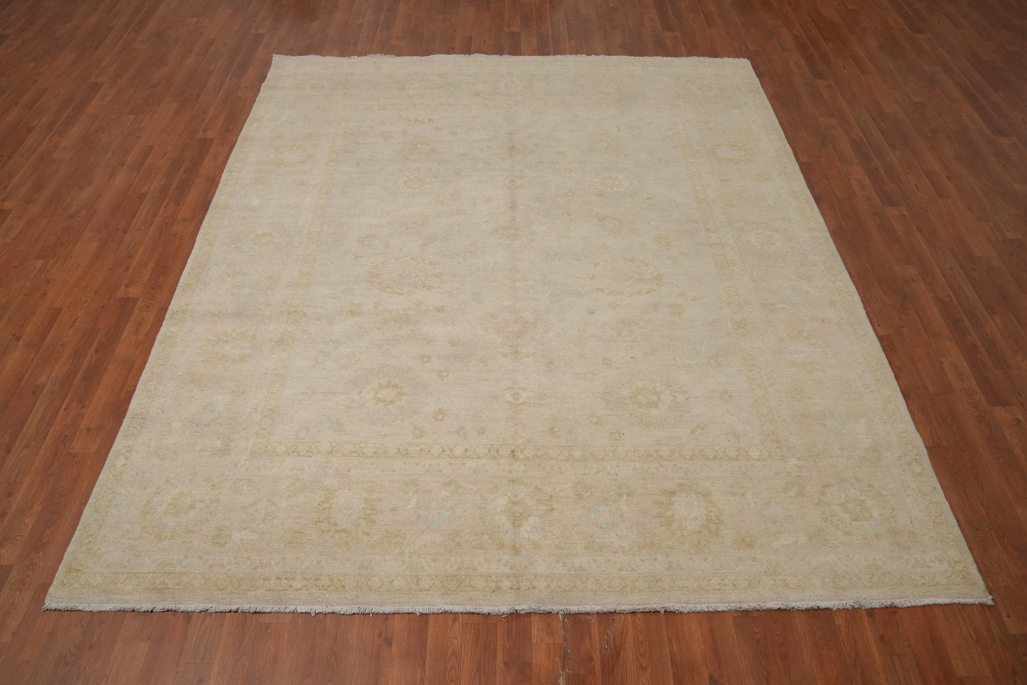 Vegetable Dye Peshawar Chobi Oriental Area Rug 8x9