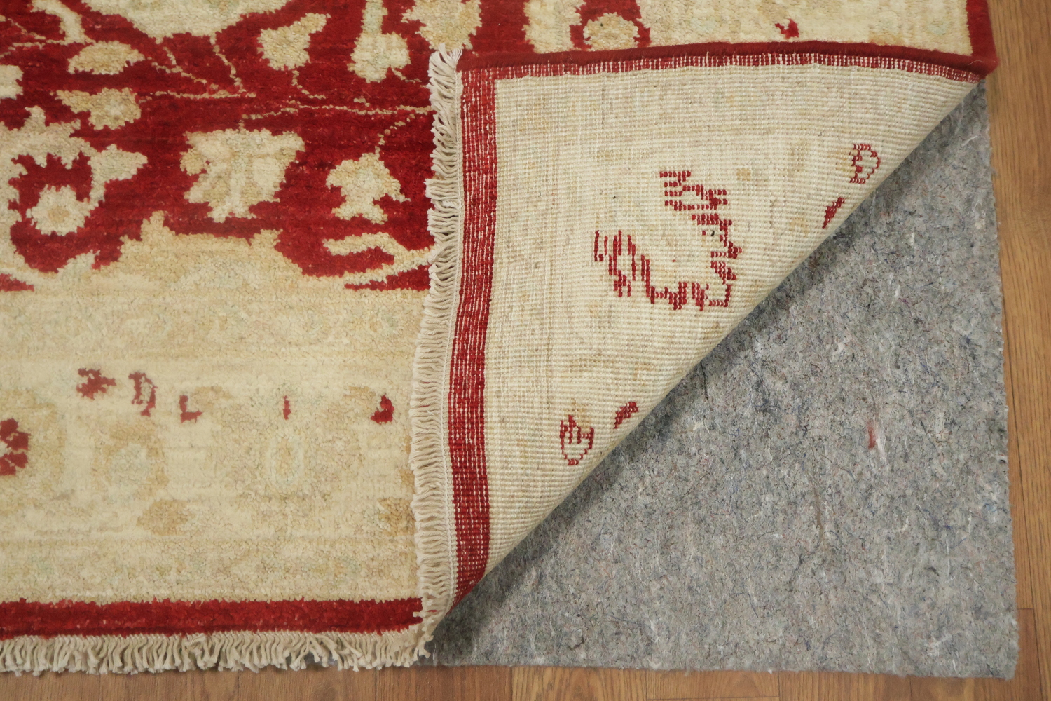 Vegetable Dye Peshawar Chobi Wool Area Rug 5x8