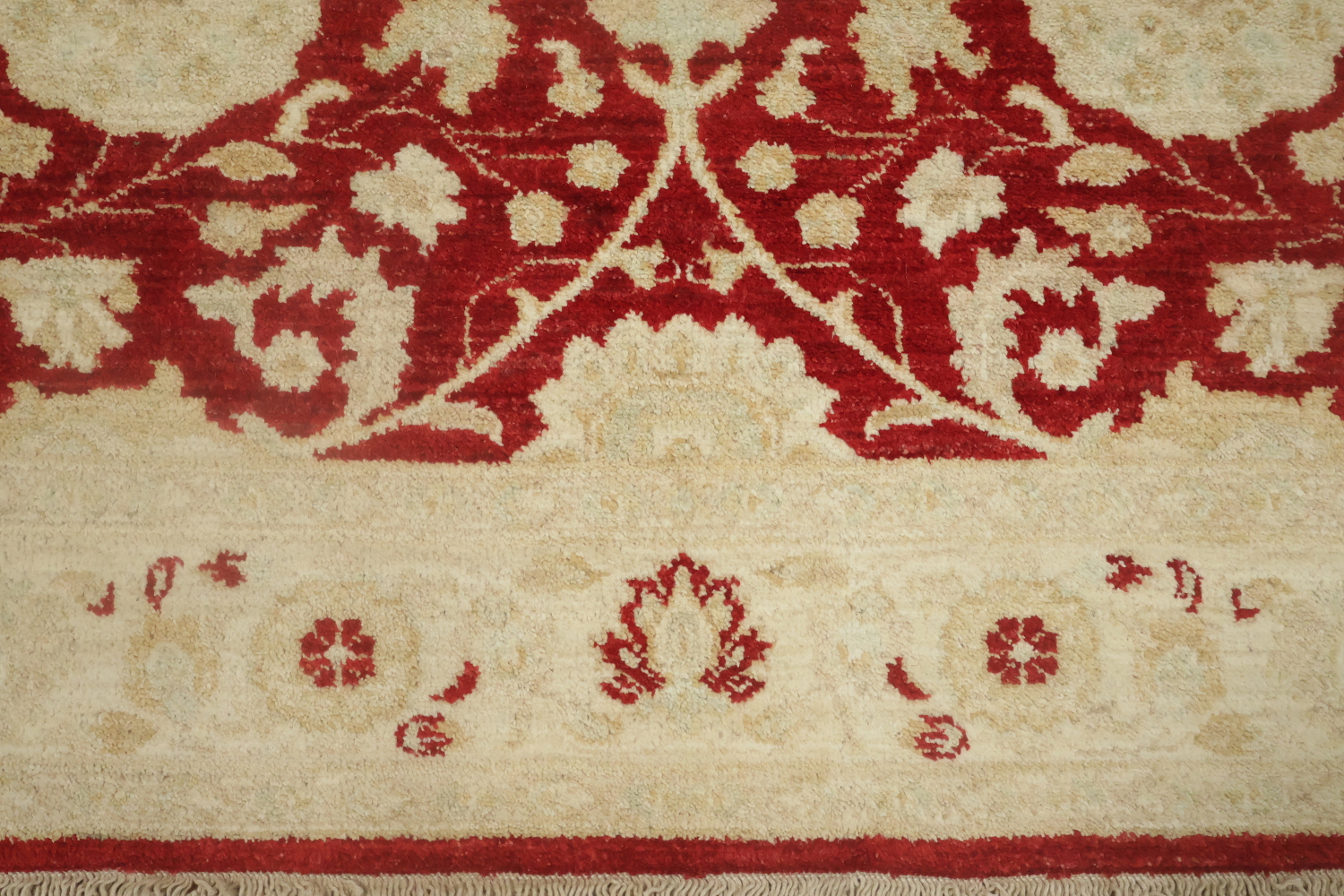 Vegetable Dye Peshawar Chobi Wool Area Rug 5x8