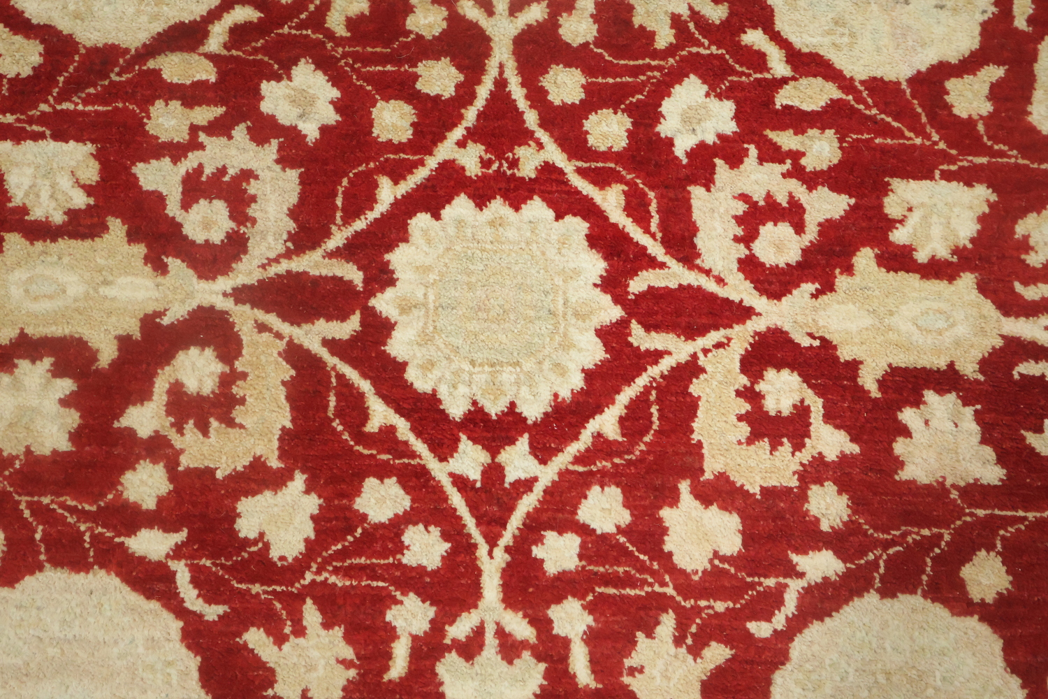 Vegetable Dye Peshawar Chobi Wool Area Rug 5x8