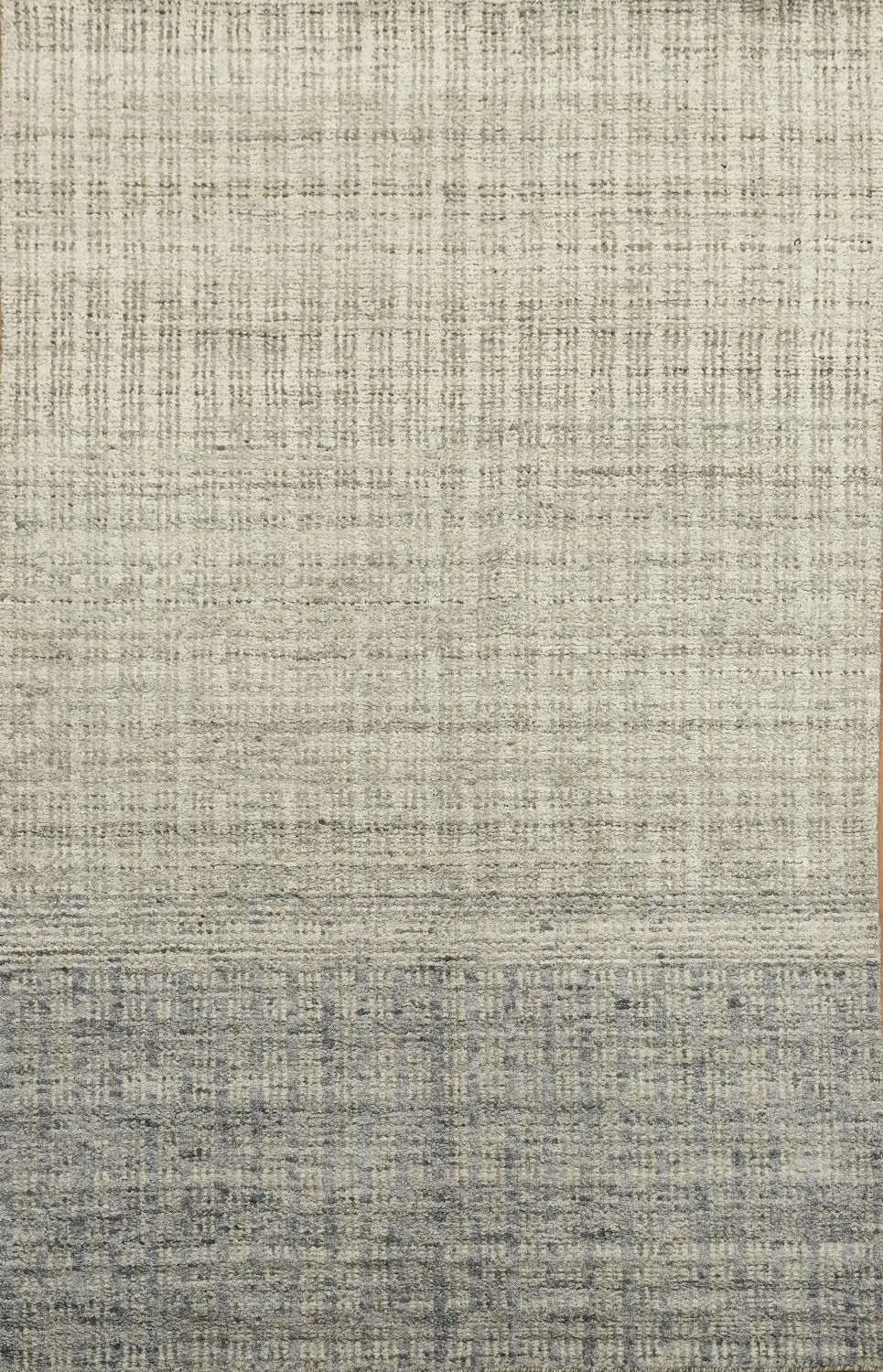 Sophisticated Grey and Blue Woven Rug for Minimalist Decor