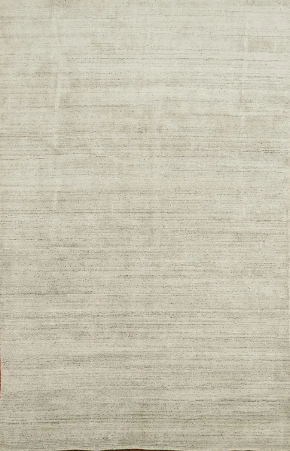 Contemporary Chic Ivory Gabbeh Area Rug for a Sleek and Simple Look 5x8