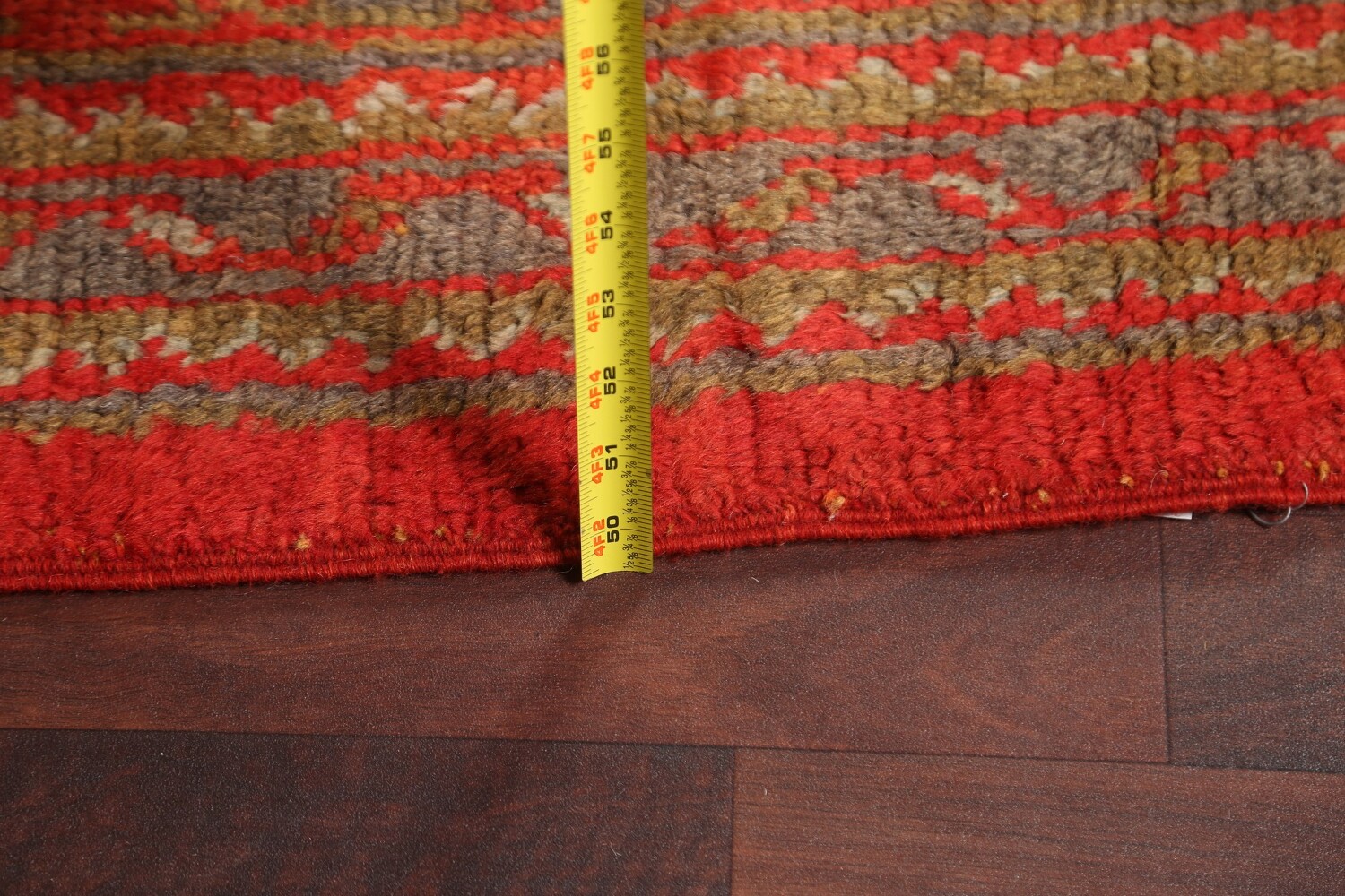 Pre-1900 Antique Vegetable Dye Oushak Turkish Area Rug 14x19