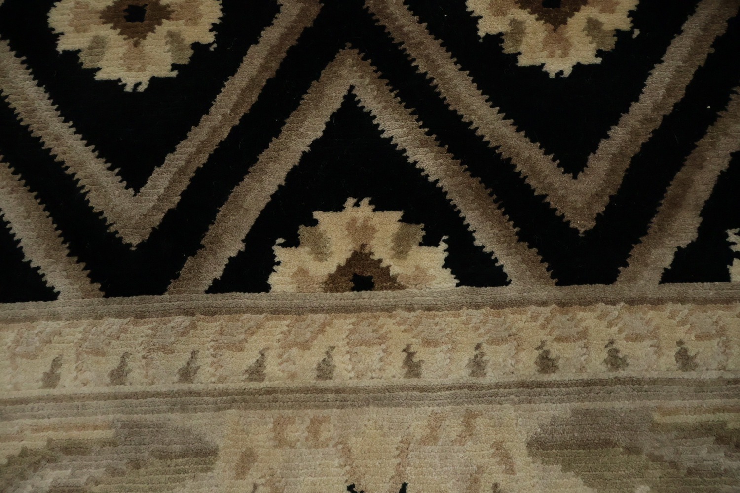 Timeless Artisan Nepalese Area Rug 6x9 with Intricate Classic Patterns