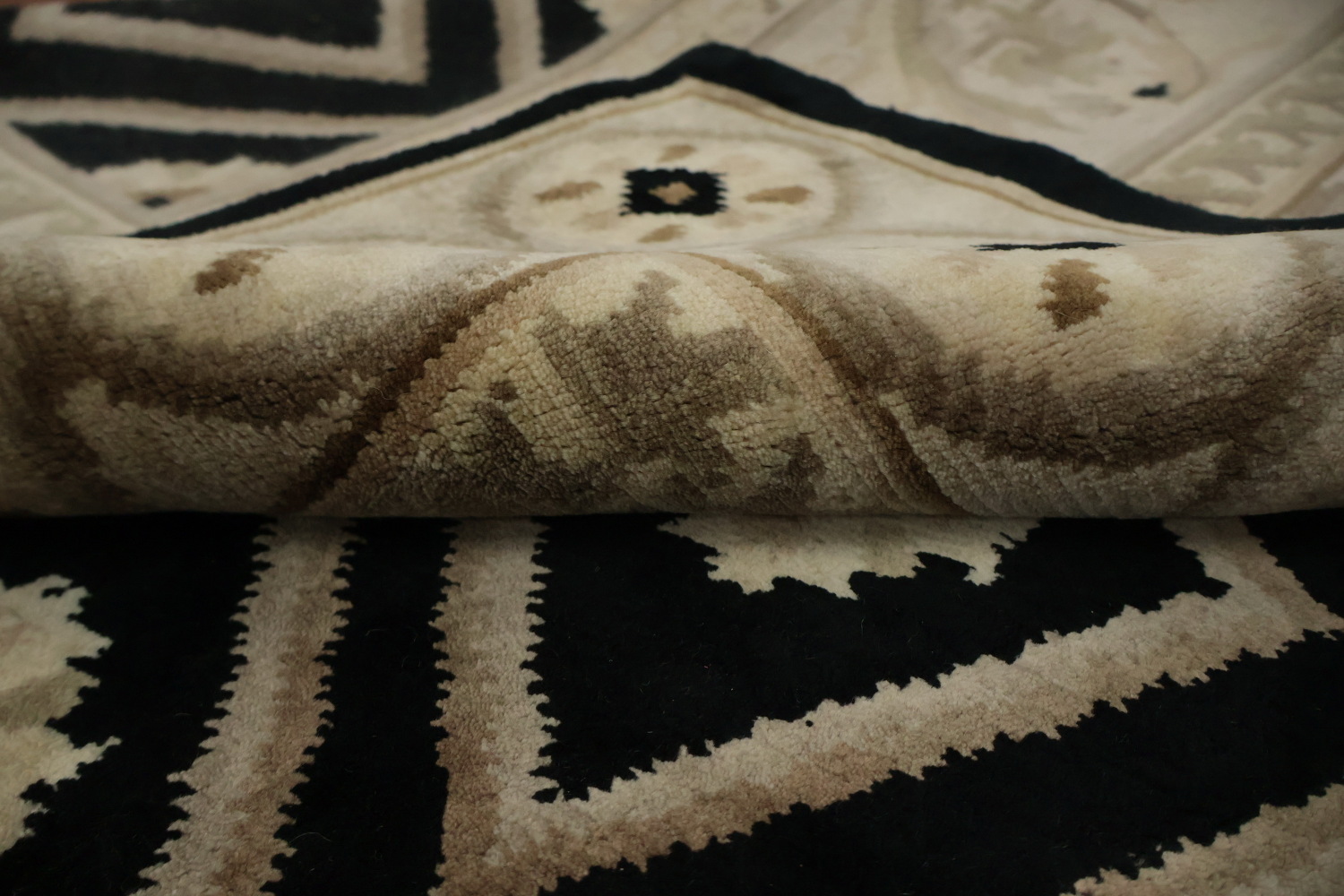 Timeless Artisan Nepalese Area Rug 6x9 with Intricate Classic Patterns