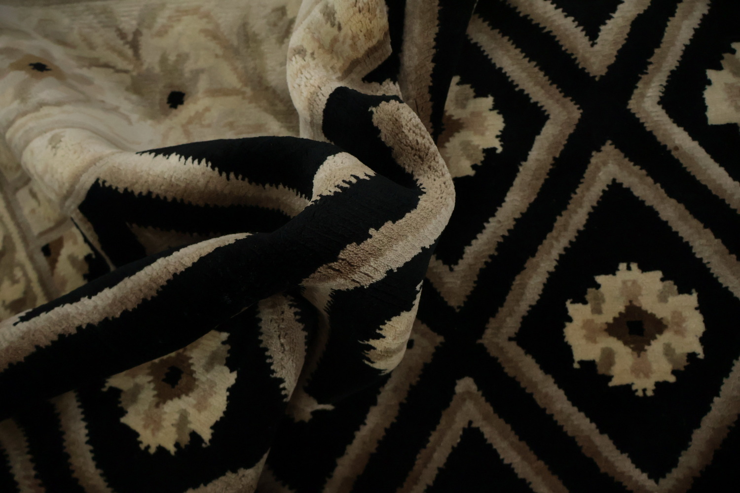 Timeless Artisan Nepalese Area Rug 6x9 with Intricate Classic Patterns