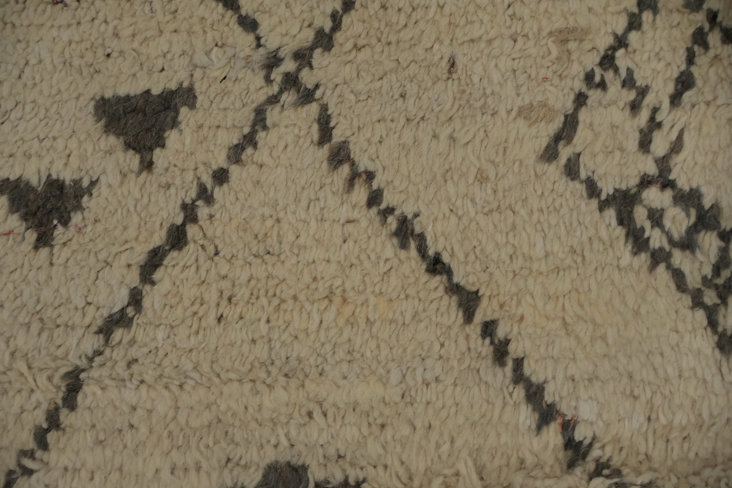 Artisanal Wool Moroccan Large Rug 12x19 with Authentic Tribal Aesthetics