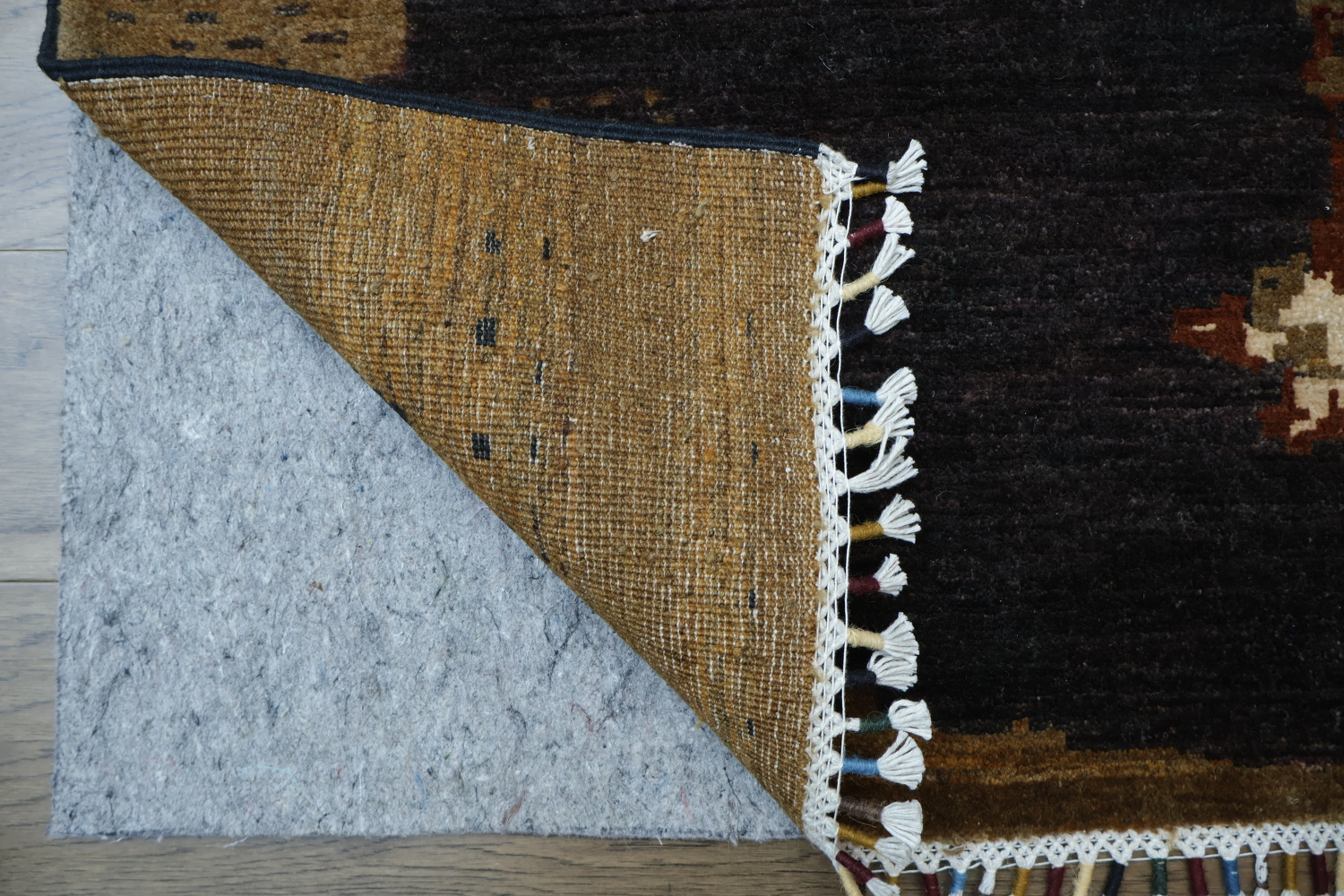 Modern Abstract Rug with Intriguing Geometric Patterns 6x8