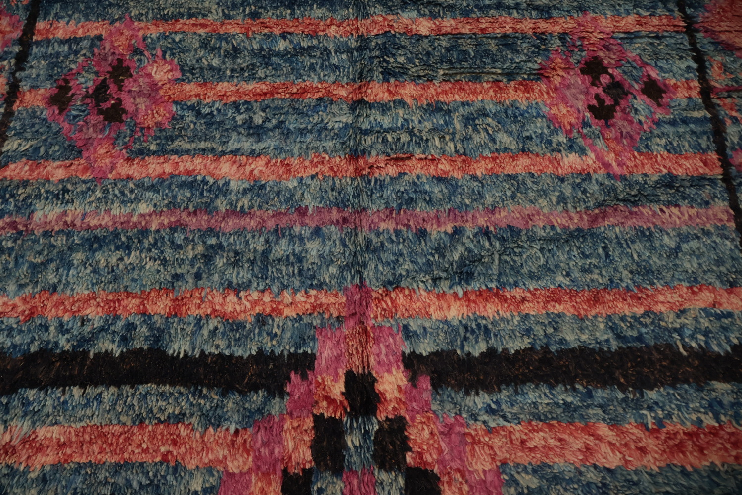 Wool Moroccan Handmade Area Rug 6x10