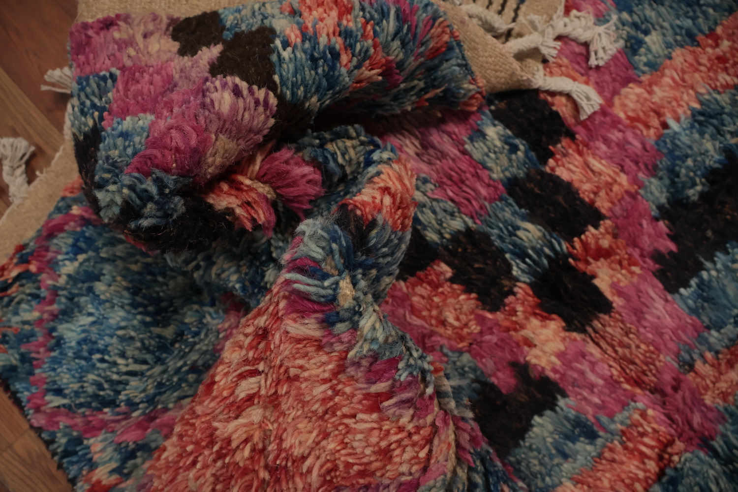 Wool Moroccan Handmade Area Rug 6x10