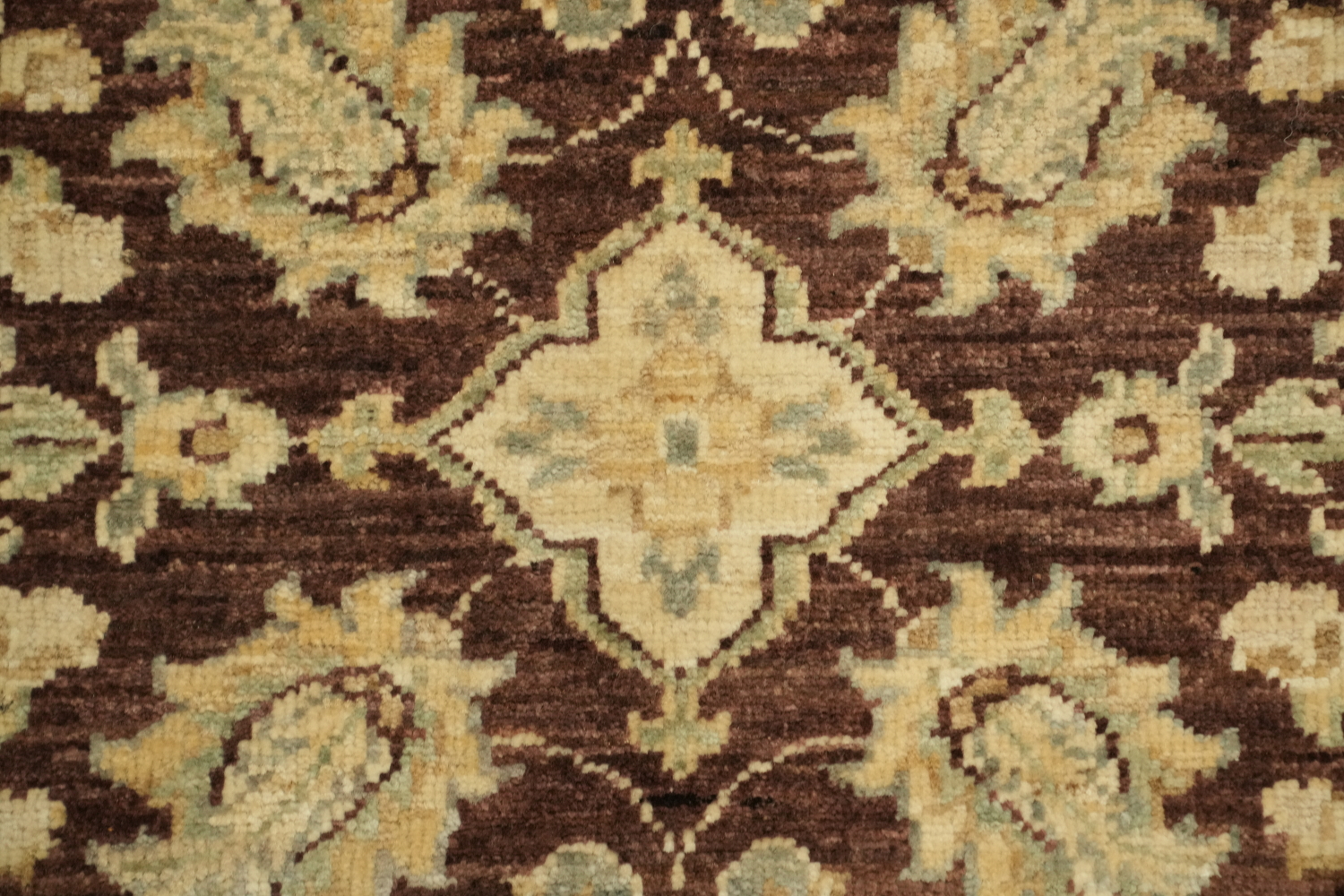 Vegetable Dye Chobi Peshawar Handmade Wool Rug 3x5