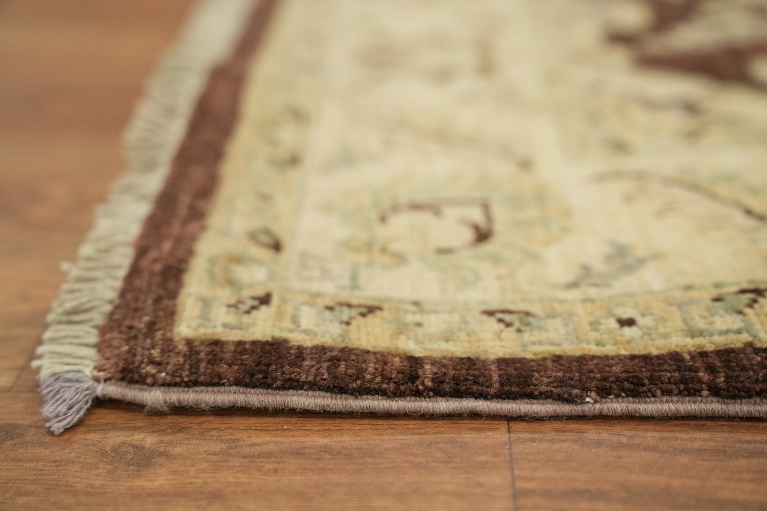 Vegetable Dye Chobi Peshawar Handmade Wool Rug 3x5