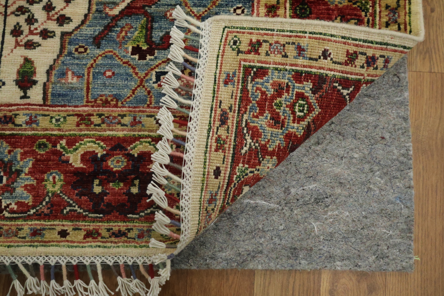 Vegetable Dye Ziegler Wool Area Rug 4x5