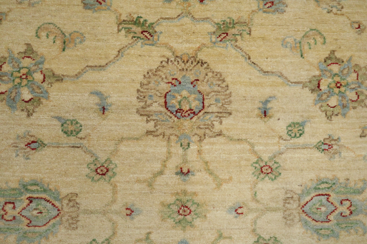 Vegetable Dye Chobi Peshawar Wool Handmade Rug 3x5