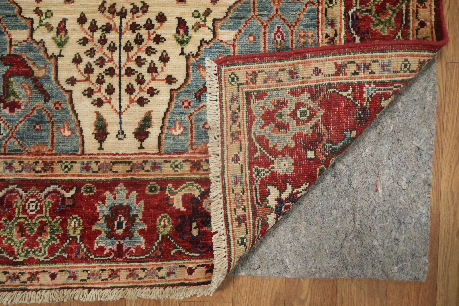 Vegetable Dye Ziegler Handmade Wool Rug 3x5